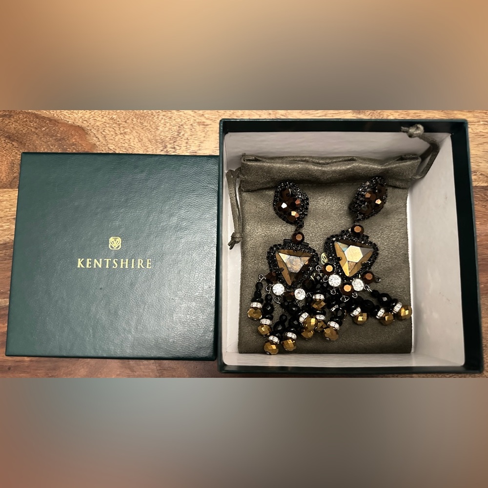 Kentshire Statement Earrings, Larry Vrba